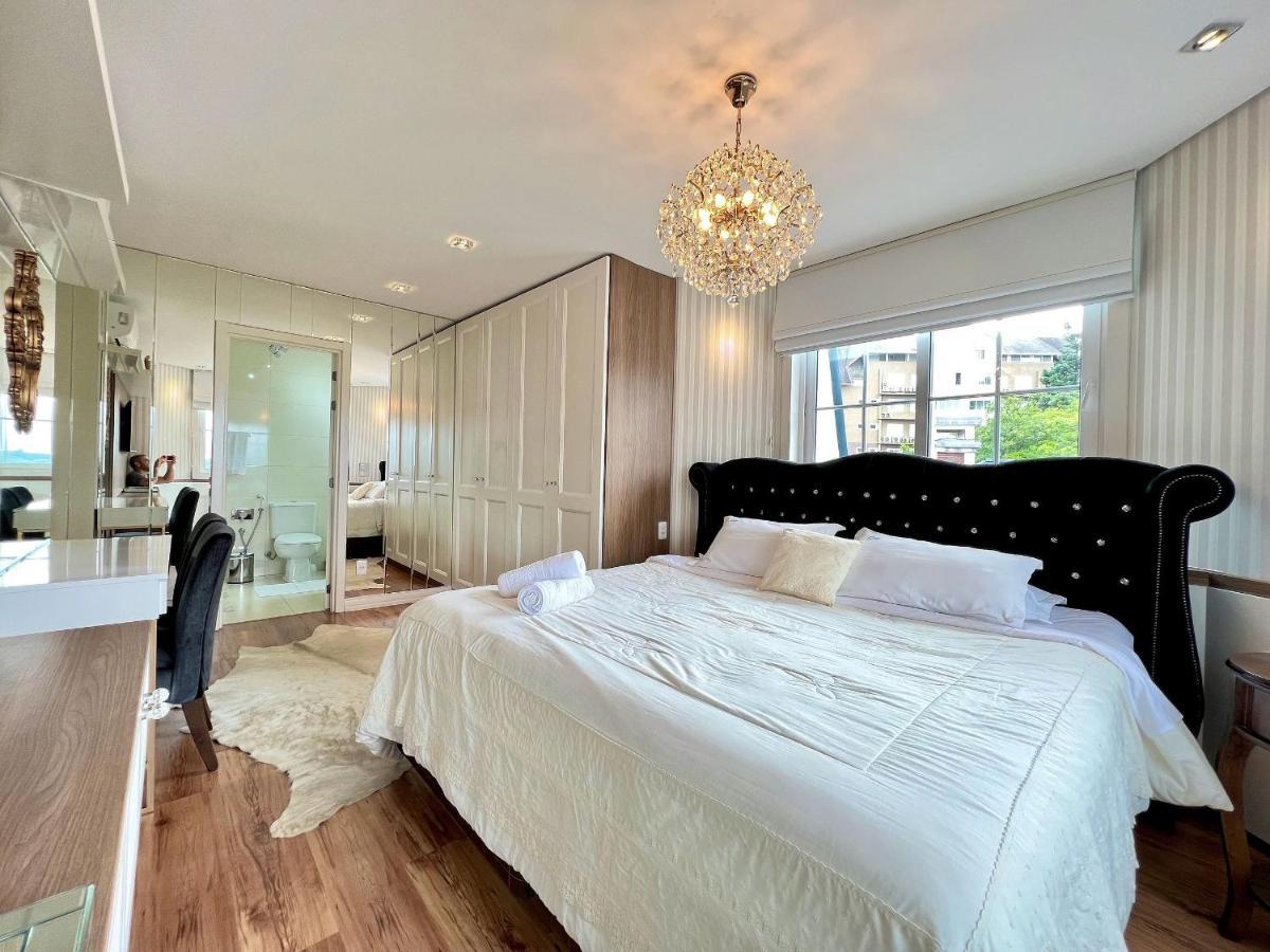 Apartamentos Condado Homelland Centro By Achei Gramado Bagian luar foto