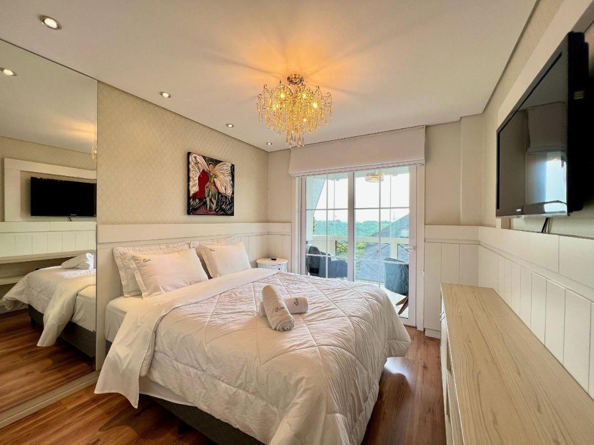 Apartamentos Condado Homelland Centro By Achei Gramado Bagian luar foto