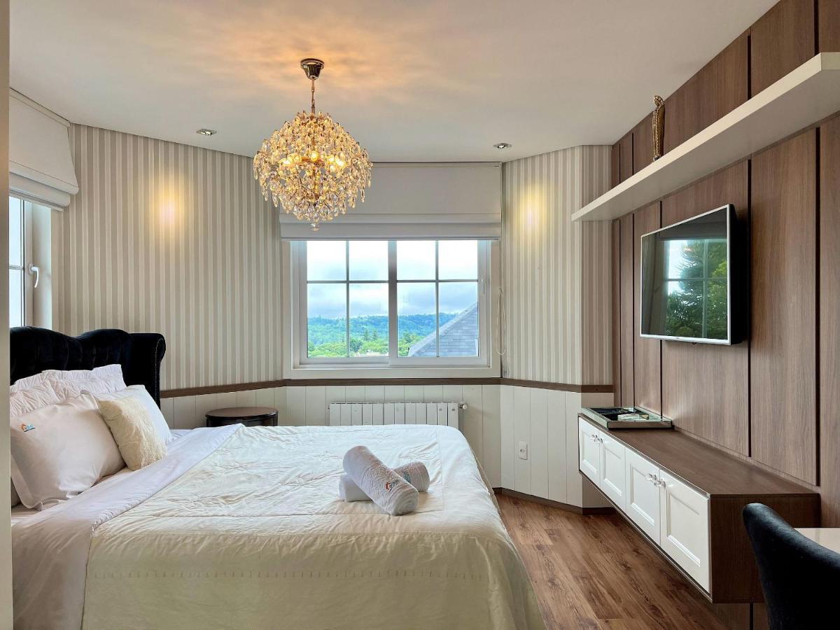 Apartamentos Condado Homelland Centro By Achei Gramado Bagian luar foto